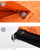 ロング パファー ジャケット B1382.1002 アウター 黒 ブラック オレンジ 1カラー