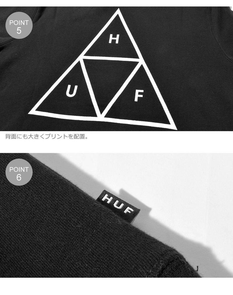 トリプルトライアングル プルオーバーフーディ PF00100 PF00491 パーカー 9カラー