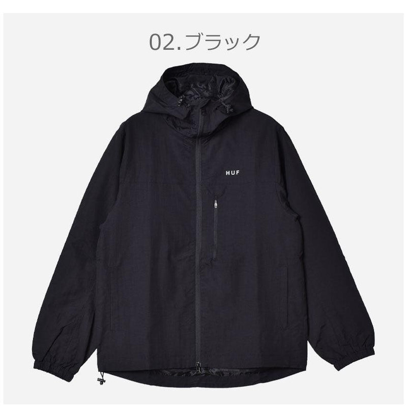 エッセンシャル ジップ スタンダートシェル JK00330 マウンテンパーカー ブラック 黒 ネイビー 2カラー
