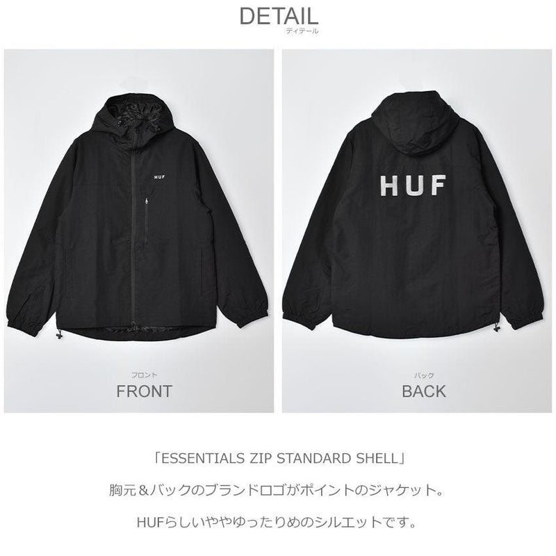 エッセンシャル ジップ スタンダートシェル JK00330 マウンテンパーカー ブラック 黒 ネイビー 2カラー