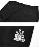 ギルマン ダブル ニーパンツ PT00207 ボトムス ブラック 黒 オリーブ カーキ 2カラー