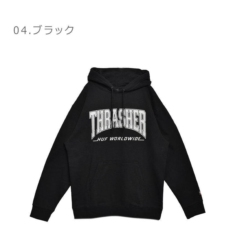 BAYVIEW P/O HOODIE PF00563 パーカー ブラック 黒 ネイビー アイボリー グリーン 4カラー