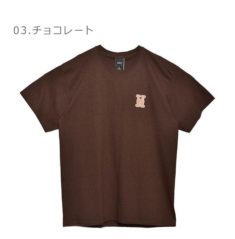HIGH POINT S/S TEE TS01919 半袖Tシャツ ブラック 黒 ホワイト ブラウン 3カラー