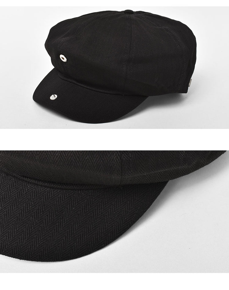 BROOD SNAP CAP 10770 帽子 ブラック 黒 グレー ブラウン 茶 ネイビー 紺 4カラー