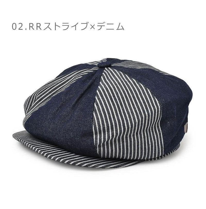 BROOD BAGGY SNAP CAP 10616 帽子 ベージュ ブラウン 茶 ネイビー 紺 2カラー