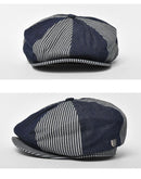 BROOD BAGGY SNAP CAP 10616 帽子 ベージュ ブラウン 茶 ネイビー 紺 2カラー