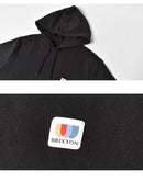 ALTON HOOD 02852 パーカー ブラック 黒 ベージュ 2カラー