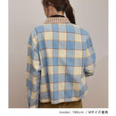 BOWERY W L/S FLANNEL 01209 カジュアルシャツ ネイビー 紺 ベージュ ブルー 青 オレンジ 2カラー
