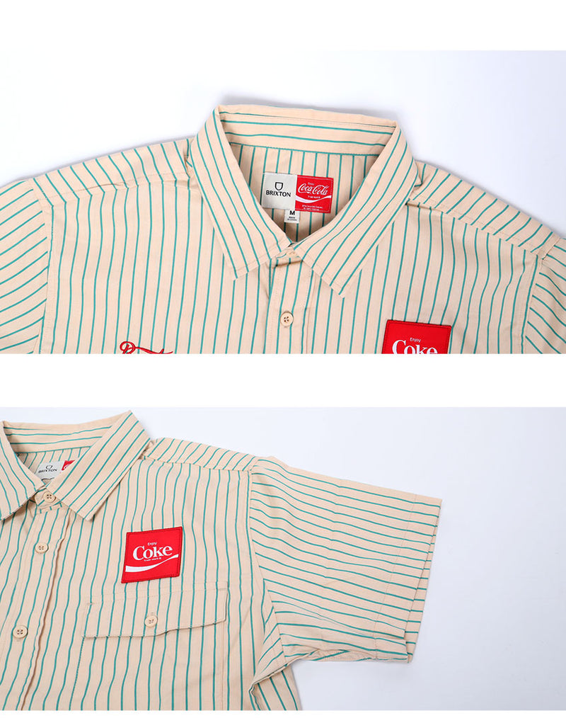 COCA-COLA DELIVERY OLSON S／S 01343 半袖シャツ