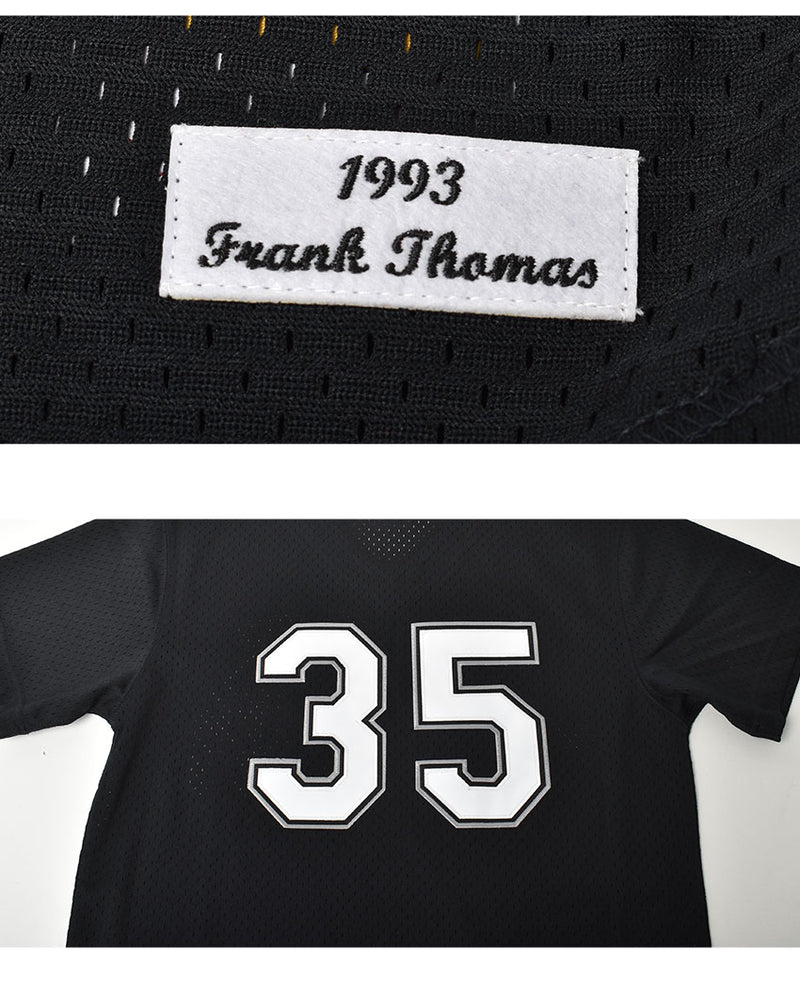 オーセンティック フランク・トーマス シカゴ・ホワイトソックス 1993 プルオーバージャージ ABPJ3065-CWS93FTHBLCK ゲームシャツ 1カラー
