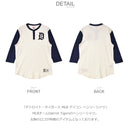 デトロイト・タイガース MLB アイコン ヘンリーシャツ THNL3210-DTIYYPPPCREA ヘンリーシャツ