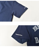 ニューヨーク・ヤンキース ショートスリーブ プルオーバー フーディー FPHD3398-NYYYYPPPNAVY ショートスリーブ プルオーバーパーカー