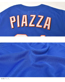MLB AUTHENTIC MIKE PIAZZA NEW YORK METS 1999 BUTTON FRONT JERSEY ABBF3111-NYM99MPIROYA ユニフォーム ブルー 青 ホワイト 白 1カラー