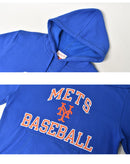 ニューヨーク・メッツ ショートスリーブフーディー FPHD3398-NYMYYPPPROYA パーカー 1カラー