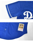 MLB AUTHENTIC MIKE PIAZZA LOS ANGELES DODGERS 1997 BUTTON FRONT JERSEY ABBF3103-LAD97MPIROYA ユニフォーム ブルー 青 レッド 赤 1カラー