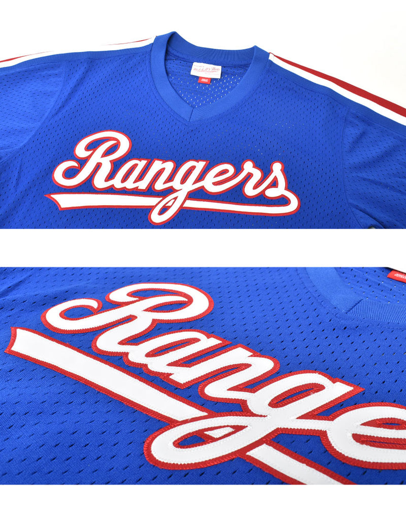 MLB AUTHENTIC NOLAN RYAN TEXAS RANGERS 1989 PULLOVER JERSEY ABPJ3005-TRN89NRYROYA ユニフォーム 1カラー