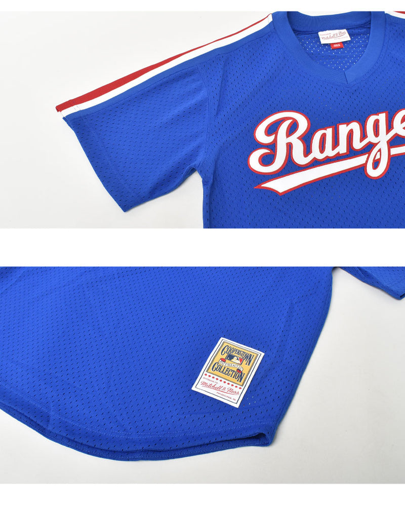 MLB AUTHENTIC NOLAN RYAN TEXAS RANGERS 1989 PULLOVER JERSEY ABPJ3005-TRN89NRYROYA ユニフォーム 1カラー