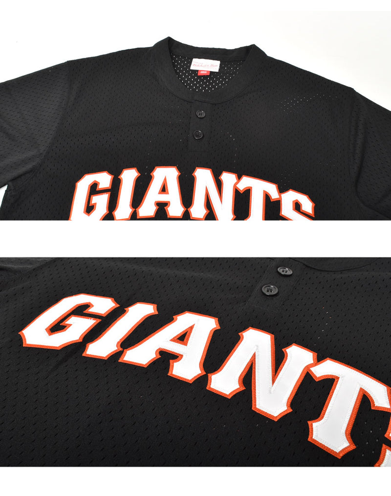 MLB AUTHENTIC MATT WILLIAMS SAN FRANCISCO GIANTS 1995 PULLOVER JERSEY ABPJ3038-SFG95MWIBLCK ユニフォーム 1カラー