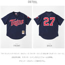 オーセンティック デビッド・オルティーズ ミネソタ・ツインズ 2002 BP プルオーバー ジャージ ABPJAC20027-MTWNAVY02DOR ユニフォーム 1カラー