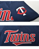 オーセンティック デビッド・オルティーズ ミネソタ・ツインズ 2002 BP プルオーバー ジャージ ABPJAC20027-MTWNAVY02DOR ユニフォーム 1カラー