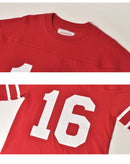 N＆N ロングスリーブTシャツ サンフランシスコ・フォーティナイナーズ 1989 ジョー・モンタナ TNNC3402-SF489JMOSCAR 長袖Tシャツ