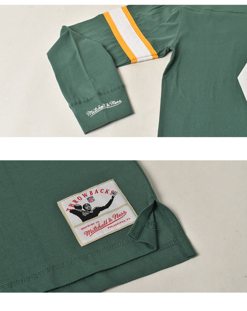 N＆N ロングスリーブ Tシャツ グリーンベイ・パッカーズ 1993 ブレット・ファーヴ TNNC3402-GBP93BFAHNGN 長袖Tシャツ