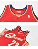 スウィングマンジャージー クリーブランドキャバリアーズ ロード 2003-04 レブロンジェームズ SMJYGS18155-CCADKRD03LJA ユニフォーム レッド 赤 1カラー