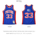 スウィングマンジャージー デトロイトピストンズ ロード 1995-96 グラントヒル SMJYAC18025-DPIROYA95GHI ユニフォーム ブルー 青 1カラー