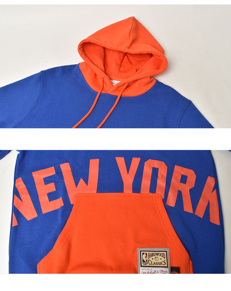 ミッチェルアンドネス　プルオーバー　NEW YORK KNICKS