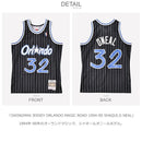 スウィングマンジャージー オーランドマジック 1994-95 シャキールオニール SMJYGS18191-OMABLCK94SON ユニフォーム ブラック 黒 ブルー 1カラー