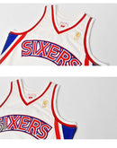 スイングマン ジャージー フィラデルフィア76ERS ホーム 1996-97 アレン アイバーソン SMJYGS18198-P76WHIT96AIV ユニフォーム ホワイト 白 ブルー 青 レッド 赤 1カラー