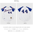 オーセンティック ジャージ アトランタ・ブレーブス ホーム 1974 ハンク・アーロン AJY1GS18260-ABRWHIT74HAA ユニフォーム 1カラー