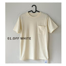 半袖ポケットTシャツ 0024 半袖Tシャツ ホワイト 白 ブラウン グリーン レッド 5カラー