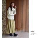 グルカスカート OIC-0040 スカート ベージュ オーカー ブラウン 茶 黄褐色 2カラー