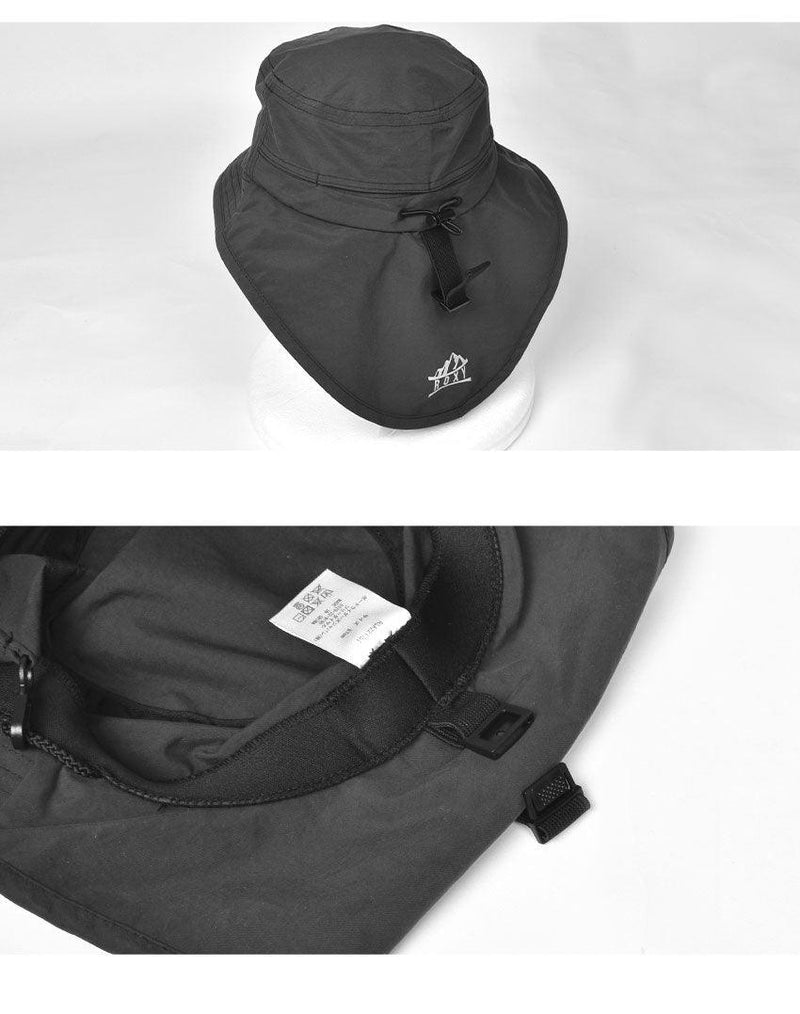 UVCUT 撥水加工日焼け防止ハット RSA221751 帽子 ブラック 黒 ベージュ 2カラー