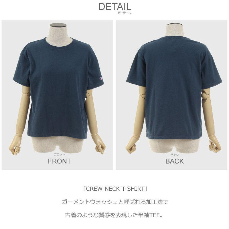 クルーネック Ｔシャツ CW-M322 半袖Tシャツ ホワイト 白 ブラック 黒 6カラー