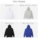 プルオーバーフーデッドスウェットシャツ C3-W101 パーカー ホワイト 白 グレー ブラック 黒 8カラー