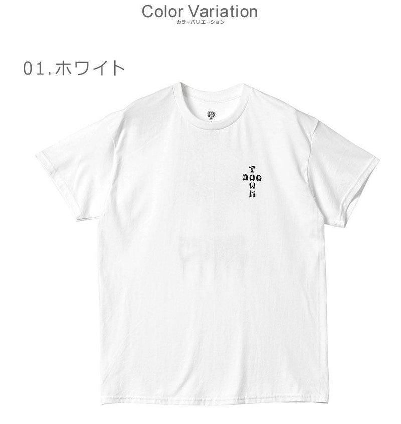 サンバーストショートスリーブTシャツ DT0101011A 半袖Tシャツ ブラック 黒 ホワイト 白 4カラー