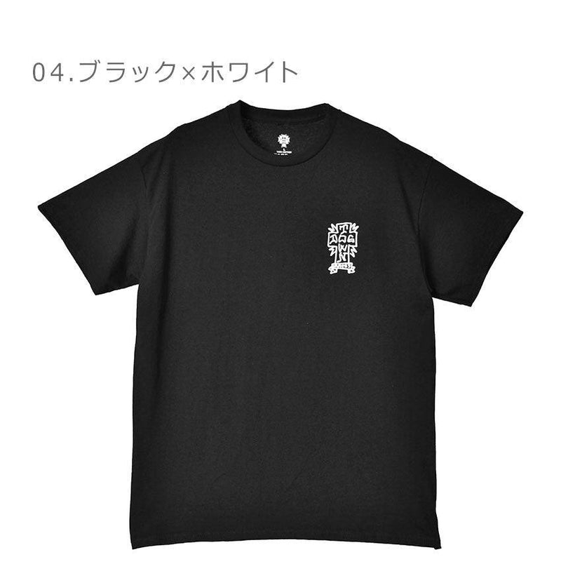 GONZ S/S TEE DT0101007 半袖Tシャツ ブラック 黒 ホワイト 白 4カラー
