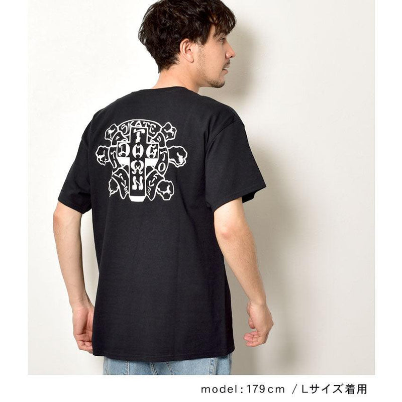 SKATE TO LIVE S/S TEE DT0101010 半袖Tシャツ ブラック 黒 1カラー