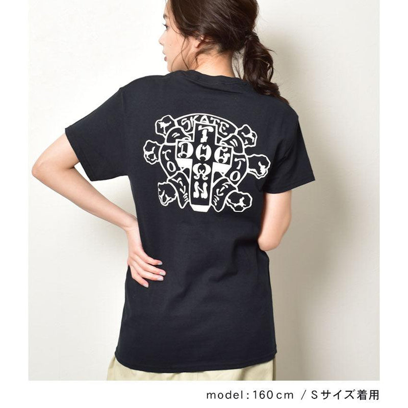 SKATE TO LIVE S/S TEE DT0101010 半袖Tシャツ ブラック 黒 1カラー