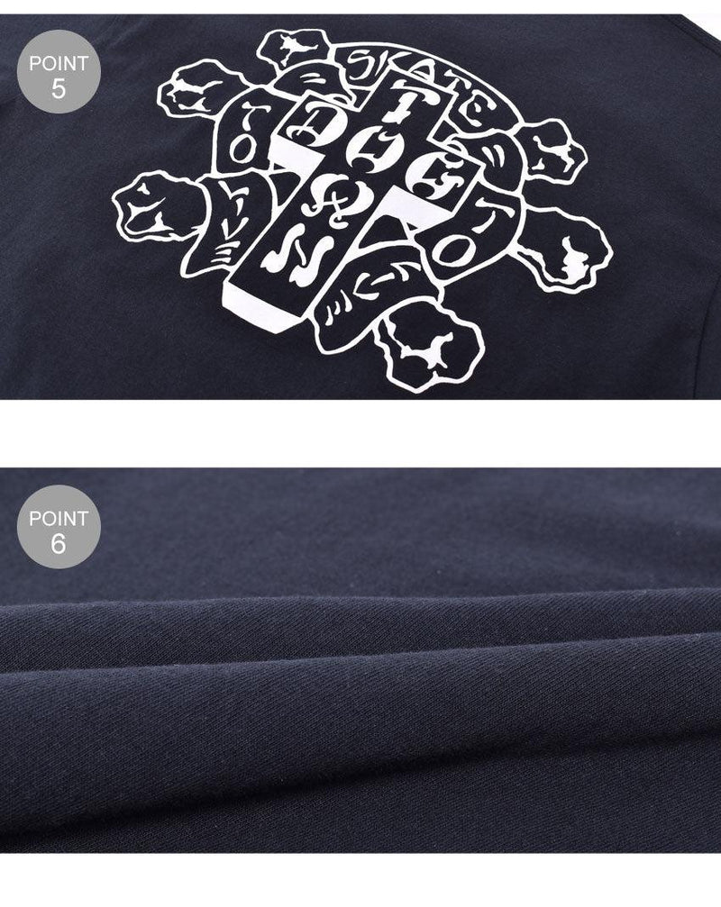 SKATE TO LIVE S/S TEE DT0101010 半袖Tシャツ ブラック 黒 1カラー