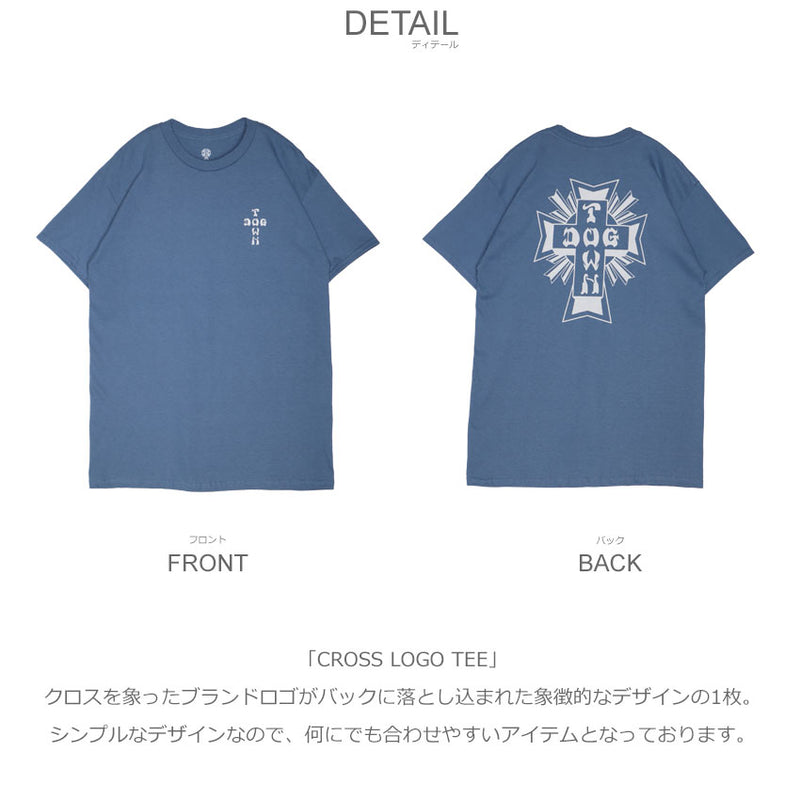 クロス ロゴ Tシャツ DT010100A 半袖Tシャツ