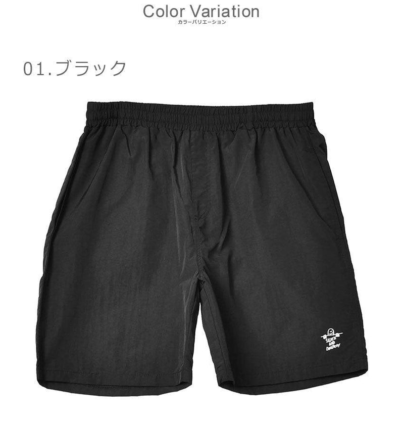 GONZ SK8DESTROY BUGGY SHORTS TH6064 ハーフパンツ ブラック 黒 カーキ 2カラー