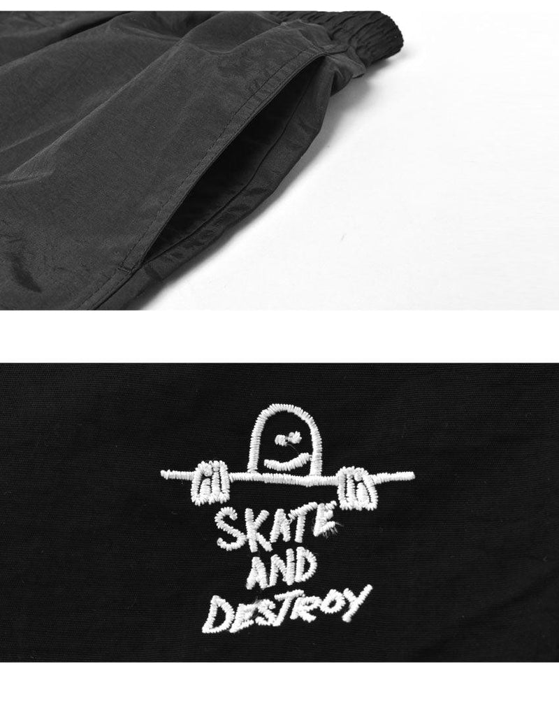 GONZ SK8DESTROY BUGGY SHORTS TH6064 ハーフパンツ ブラック 黒 カーキ 2カラー