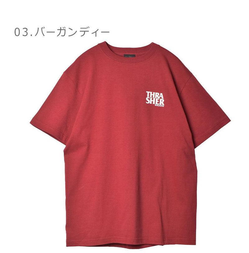 DEC85 ショートスリーブ Tシャツ TH91312i 半袖Tシャツ ホワイト 白 ブラック 黒 赤 グリーン 4カラー