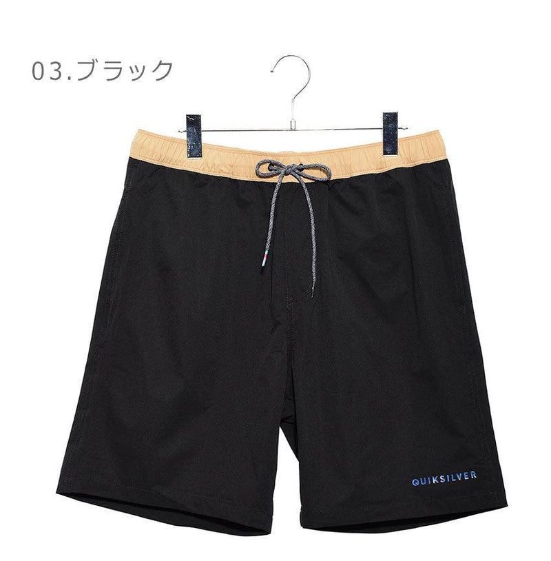 UTILITY POCKET SHORTS QWS212018 パンツ ブラック 黒 ベージュ カーキ 3カラー