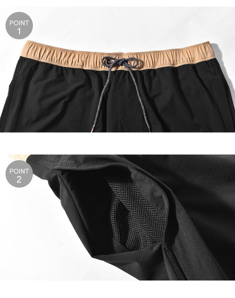 UTILITY POCKET SHORTS QWS212018 パンツ ブラック 黒 ベージュ カーキ 3カラー