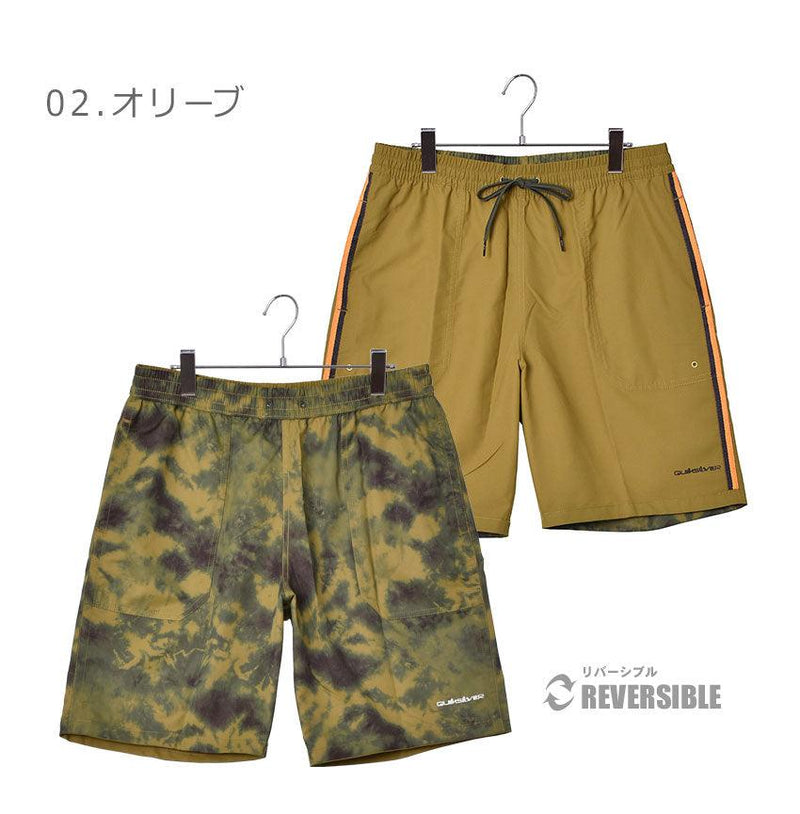 EVERYDAY SWITCH VOLLEY 20NB QBS212001 ハーフパンツ ベージュ オリーブ カーキ 2カラー