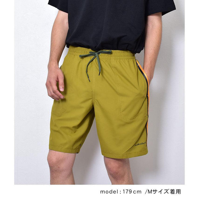 EVERYDAY SWITCH VOLLEY 20NB QBS212001 ハーフパンツ ベージュ オリーブ カーキ 2カラー